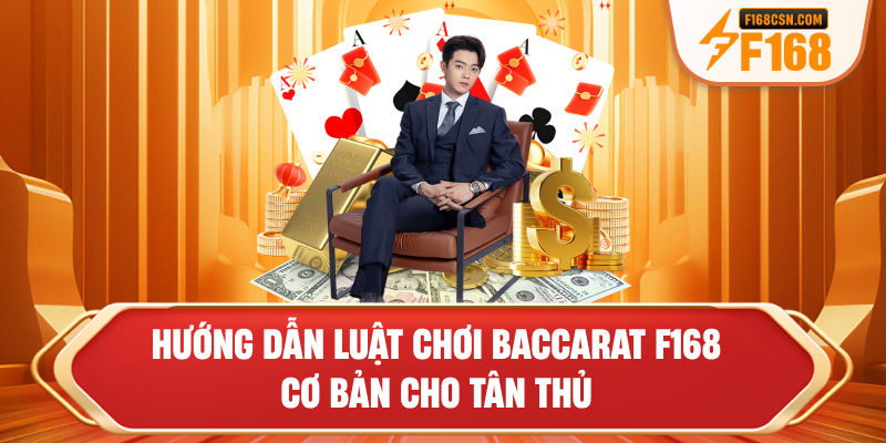 Hướng dẫn luật chơi baccarat F168 cơ bản cho tân thủ